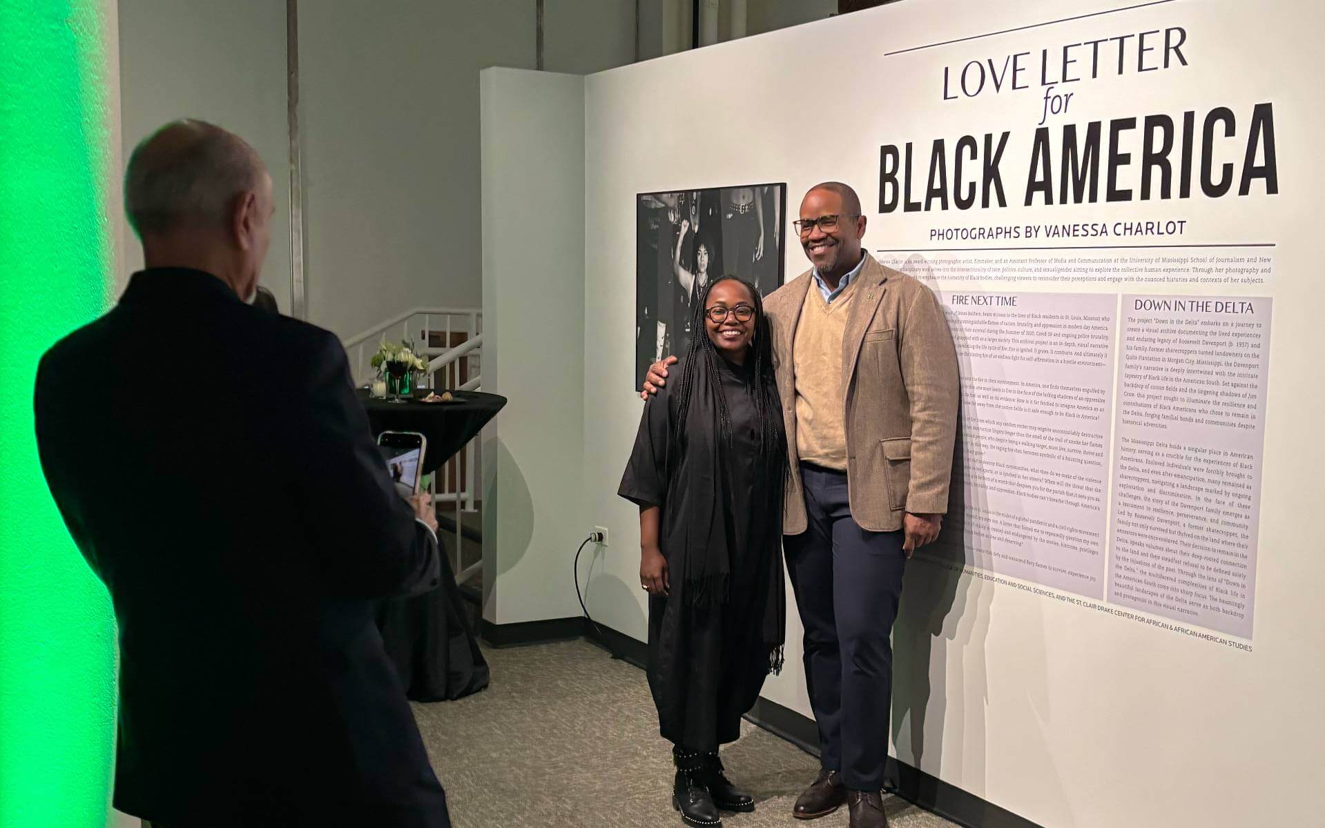 Love Letter for Black America gallery photographs by Vanessa Charlot